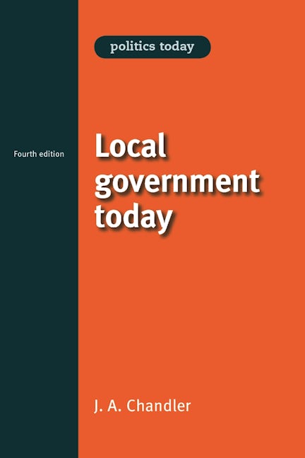 Book cover image for Local government today ISBN: 9780719076954